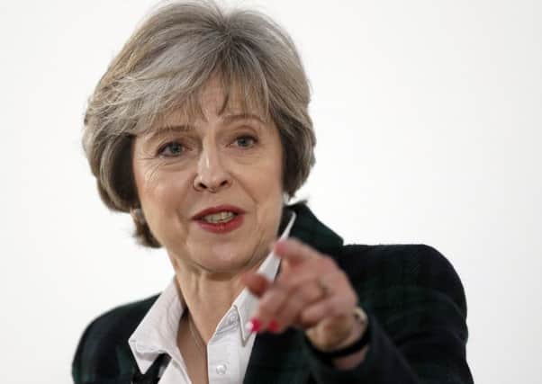 Theresa May made it clear that she would be no pushover in Brexit negotiations. Picture: AP