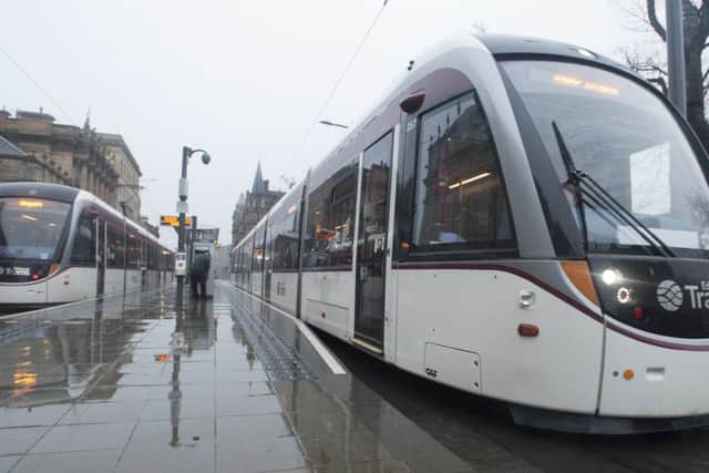 Edinburgh Trams. Picture; Lesley Martin