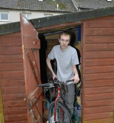 Scott Hill has had  four mountainbikes stolen from his garden shed. The cost totals Â£6,000.