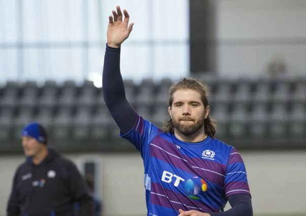 Ben Toolis knows competition is fierce in the Scotland second row. Pic: SNS