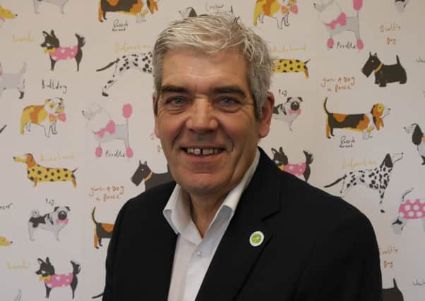 Howard Bridges, chief executive of the Edinburgh Dog and Cat Home