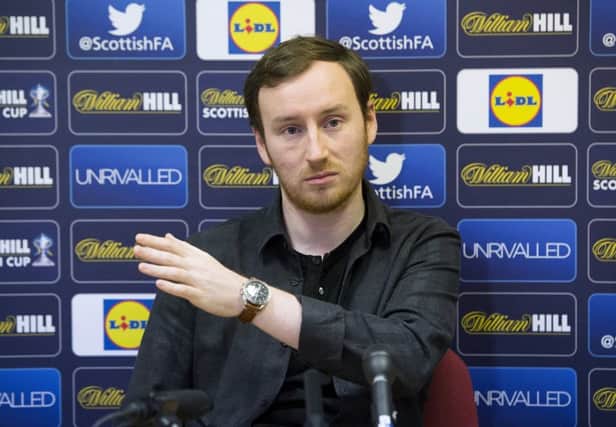 Ian Cathro is aiming to have balance across his Hearts squad. Pic: SNS