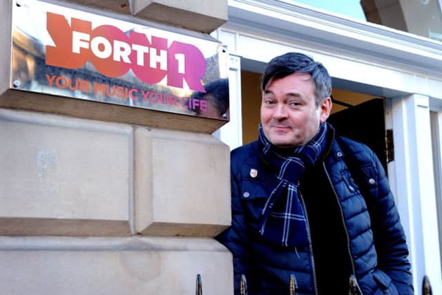 Grant Stott is saying goodbye to Forth One. Picture: Lisa Ferguson