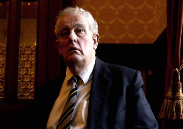 Tam Dalyell pictured in the House of Commons in 2004. Picture: Chris Young/ PA