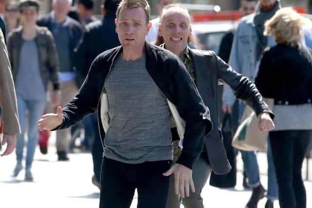 Trainspotting 2 is going to set a record in the Capital. Picture; Jane Barlow