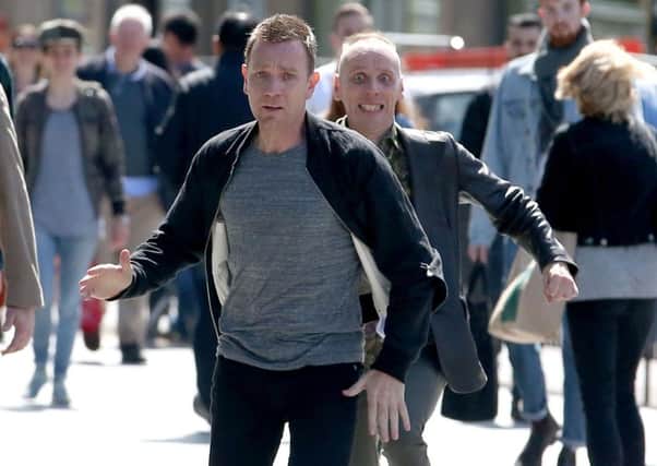 Trainspotting 2 is going to set a record in the Capital. Picture; Jane Barlow