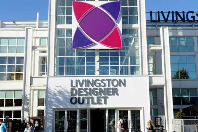 Livingston Designer outlet. Picture: Lisa Ferguson