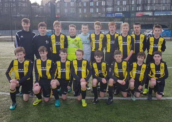 Hutchison Vale 14s produced a performance full of inventive attacking play at Meadowbank