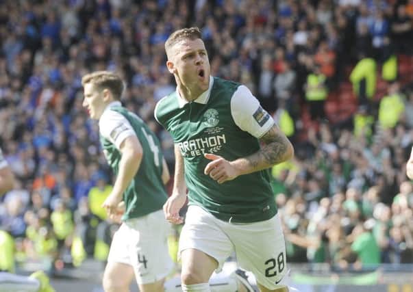 Anthony Stokes has been linked with a move back to Easter Road. Picture: Greg Macvean