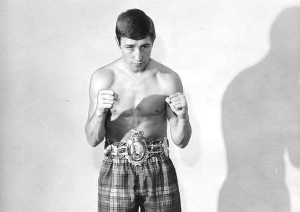 Ken Buchanan, former world lightweight champion.