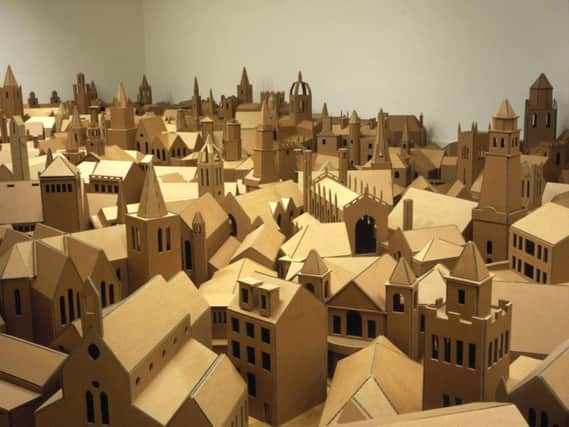 Nathan Coley's installation based on places of worship in Edinburgh was unveiled in 2004.