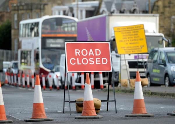 Milton Road East has been closed for up to four months.