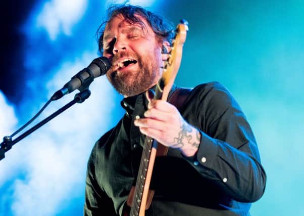 Frightened Rabbit's Scott Hutchison created the artwork for the band's album The Midnight Organ Fight. Picture: Ian Georgeson