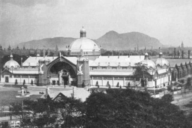 The main hall for the 1886 International Exhibition filled half of the Meadows. Picture: Contributed