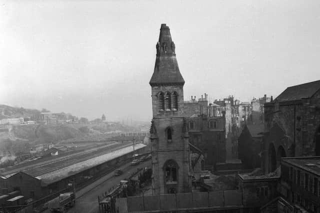 The replacement Trinity College Church was demolished in 1964, but a small section known as the Trinity College Apse survives. Picture: TSPL