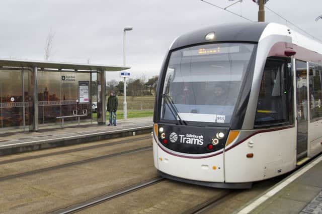 Edinburgh Tram services have been suspended. Picture Ian Rutherford