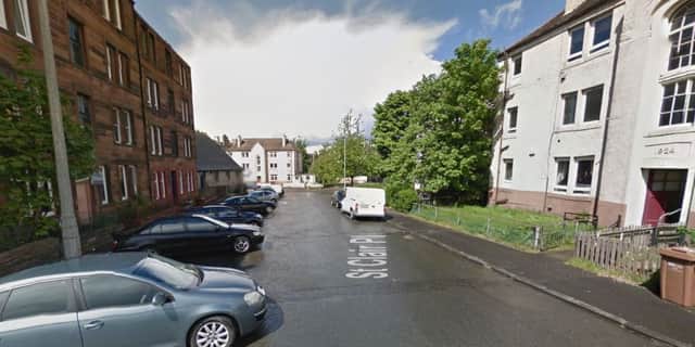 The incident took place in St Clair Place. Picture: Google