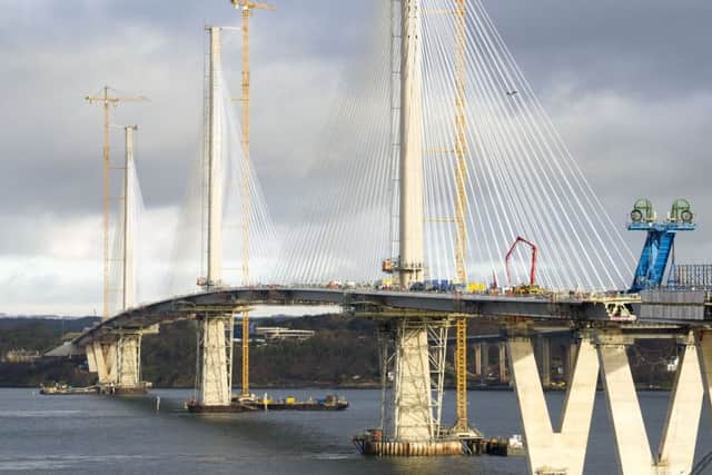 Queensferry Crossing. Picture Ian Rutherford