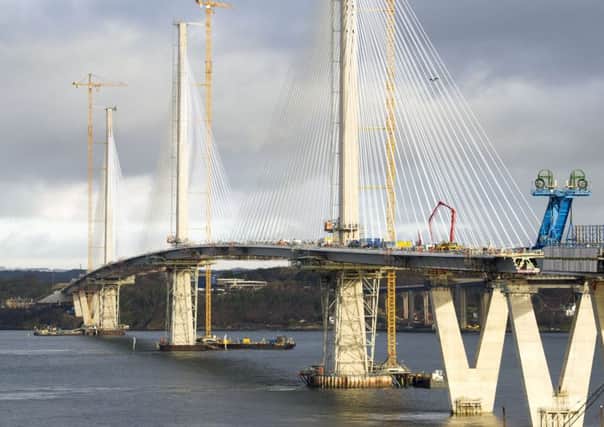 Queensferry Crossing. Picture Ian Rutherford