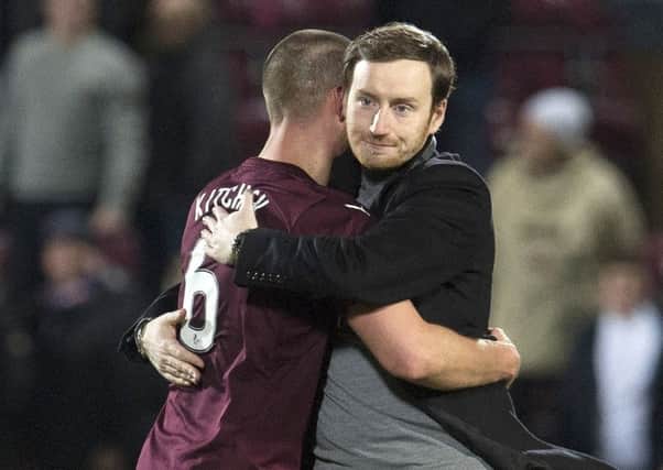 Ian Cathro hailed the performance of captain Perry Kitchen against Rangers last midweek