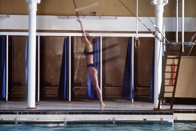 The rings and trapezes are a popular feature at Drumsheugh Baths Club. Picture: TSPL