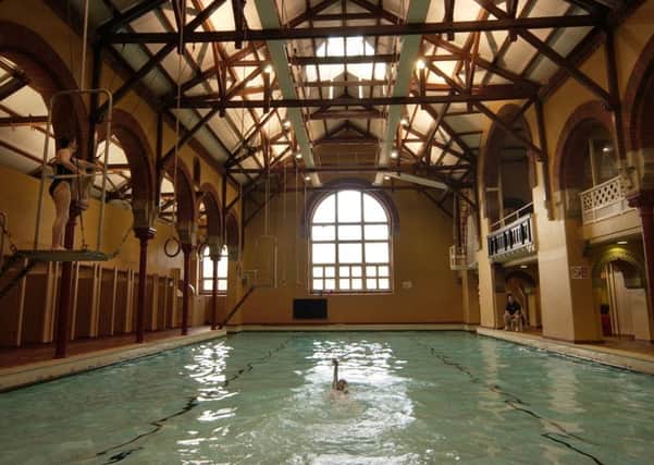 The interior of Drumsheugh Baths showing the 70ft pool. Picture: Kate Chandler