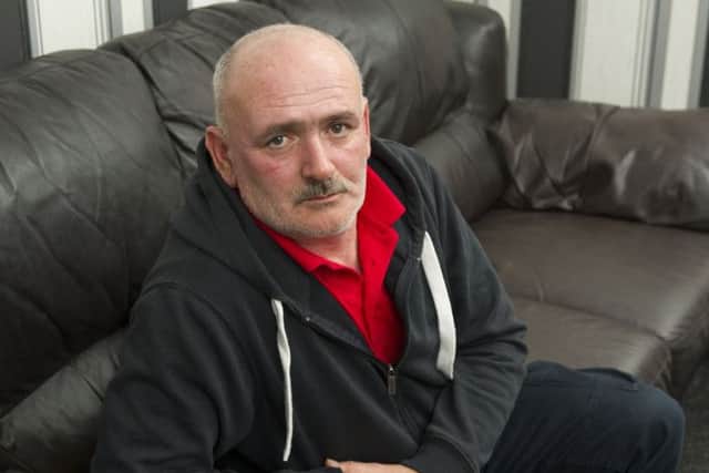 Dog owner John Young who's Black Labrador died after walking inForthquarter Park in Granton is not satisfied with the probe. 

Picture Ian Rutherford