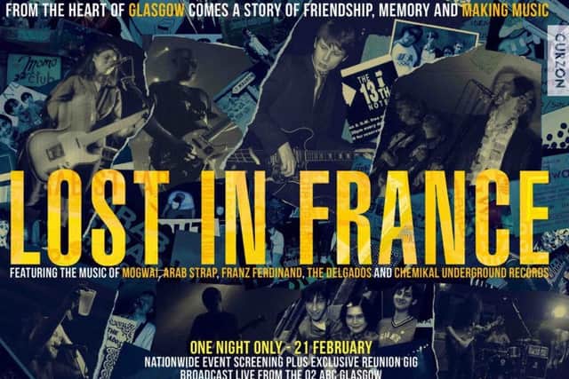 The Lost in France screening will be followed by an exclusive reunion gig
