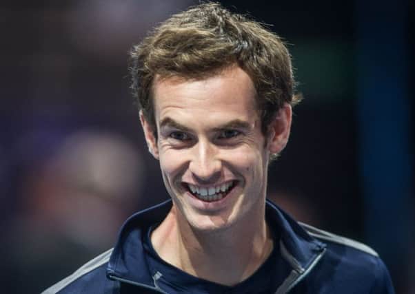 Andy Murray will host Swiss champion Roger Federer at Glasgow's SSE Hydro in November