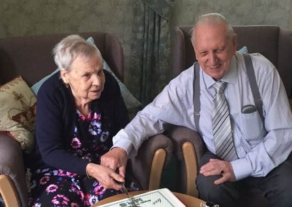 May and Bill Hogg met in 1944 at the Westfield Halls in Gorgie