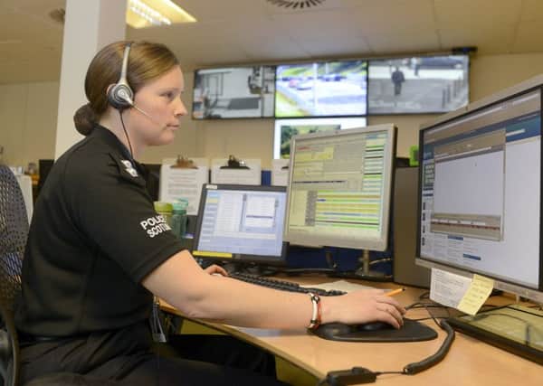 Police Scotland, Bilston Glen, Area Control Room and Service Centre. Duty Officer, managing firearms and critical incidents, East of Scotland.