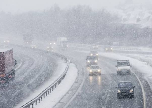 Snow warnings have been issued.