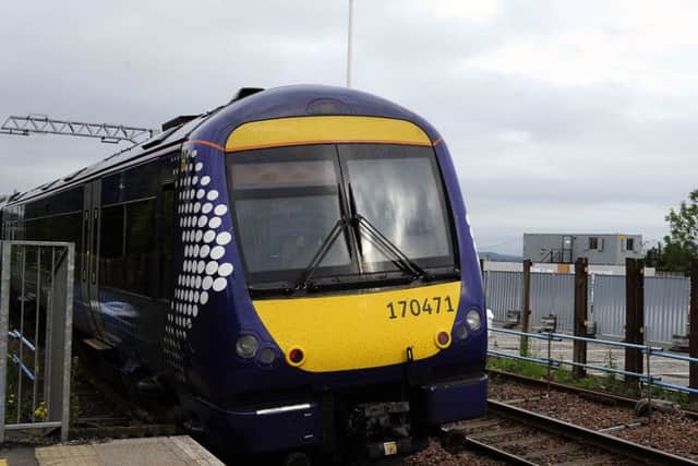 Scotrail have improved their performance in the last four weeks. Picture; Michael Gillen