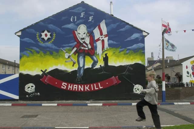 Murals in Shankhill are now on the tourist trail. Picture  Christopher Furlong