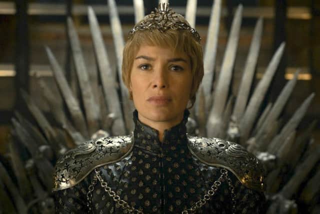 Lena Headey in Game of Thrones, which is filmed in Northern Ireland. Picture: AP