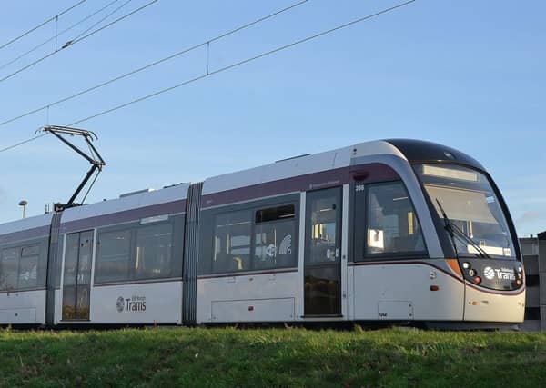 Defibrillatiors are being installed on Edinburgh Trams. Picture; Jon Savage