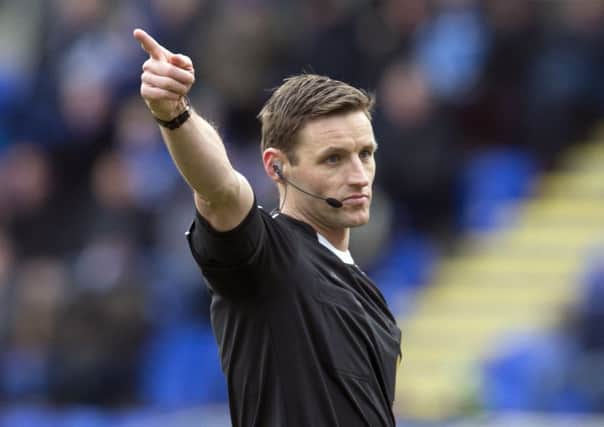 Referee Steven McLean will take charge of next week's Edinburgh derby. Picture: SNS