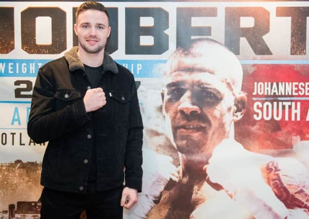 Josh Taylor will be seeking his ninth consecutive victory since turning professional. Pic: Ian Georgeson