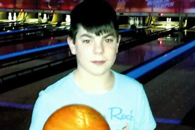 Money has been raised for the funeral of Blake Ross who tragically passed away/ Picture; Police Scotland