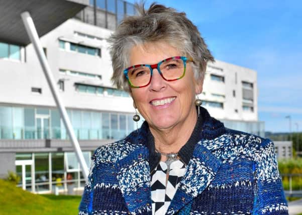 Prue Leith, the Chancellor of Queen Margaret University, could be heading to the Great British Bake Off. Picture contributed
