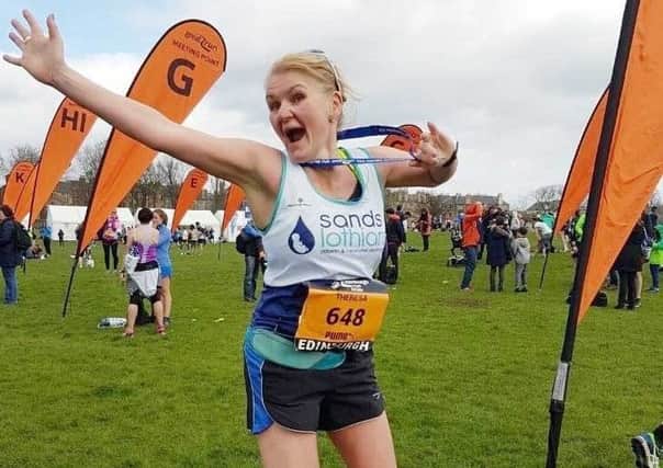 Tracy Watt will run 10k for SANDS Lothian. Picture; contributed