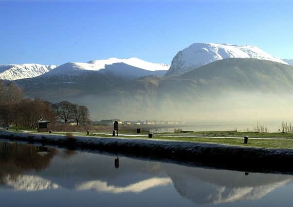 Ben Nevis from Corpach. PIC Ian Rutherford/TSPL.