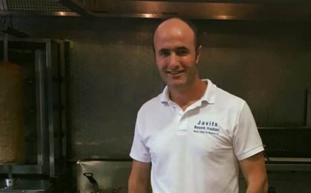 Besnik Hajdari of Javit's kebab shop in Gilmerton has been shortlisted for best Kebab chef in Britain. Photo: Contributed