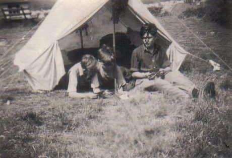 Childhood in Scotland - linked to BBC Scotland documentary
Frank Ferri pix

Frank and pals camping out on the Braid Hills
