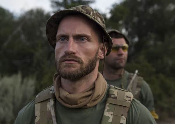 Grant Flynn, pictured, was one of the stars of Special Forces: Ultimate Hell Week. Picture: BBC Picture