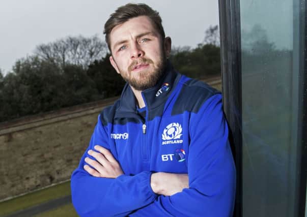 Injury denied Ryan Wilson the chance to line up for Scotland away in Paris. Pic: SNS