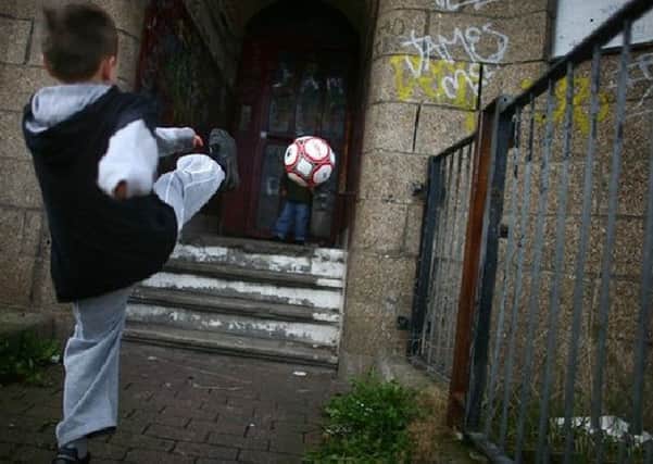 More than 200,000 children are growing up in poverty in Scotland