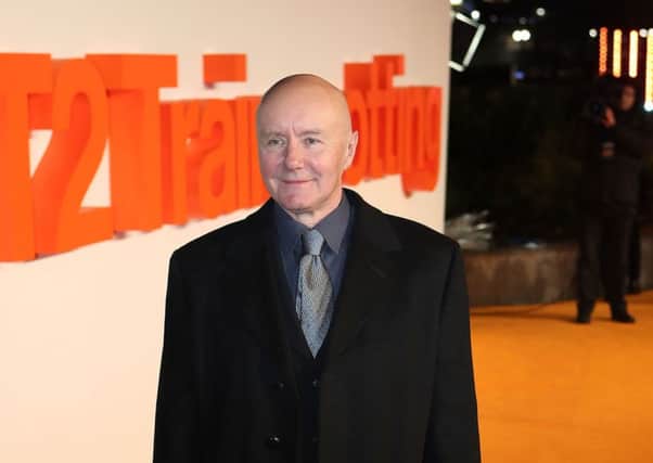 Irvine Welsh arriving at the world premiere of Trainspotting 2 at Cineworld in Edinburgh. Picture: Jane Barlow/PA Wire