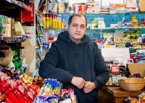 Tahir Ahmed in his shop on South Trinity Road. Picture: Ian Georgeson