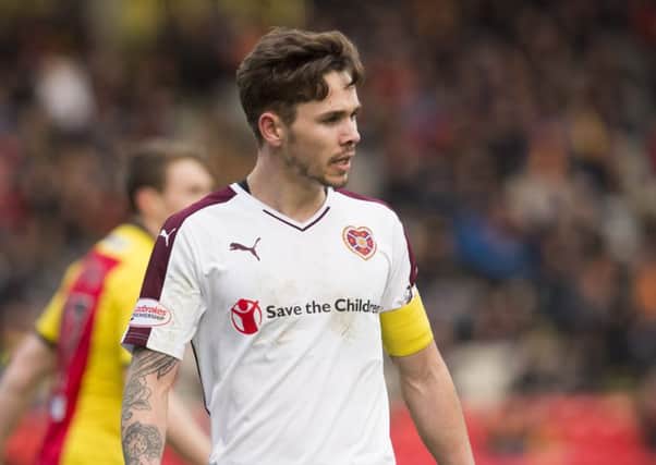 Sam Nicholson took the captain's armband after replacing Jamie Walker